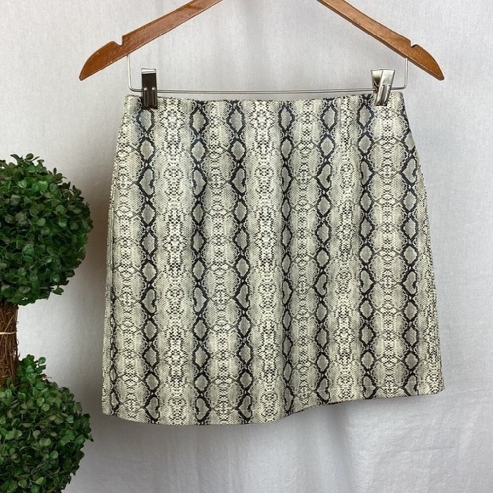 Altar’d State Tan Snake Python Print Faux Leather… - image 2